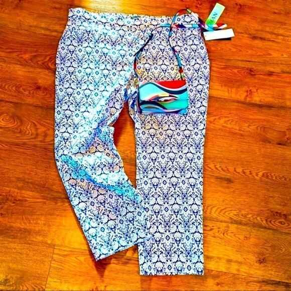 8TH & MADISON ANKLE LENGTH PANTS 22 NWT - Picture 1 of 16